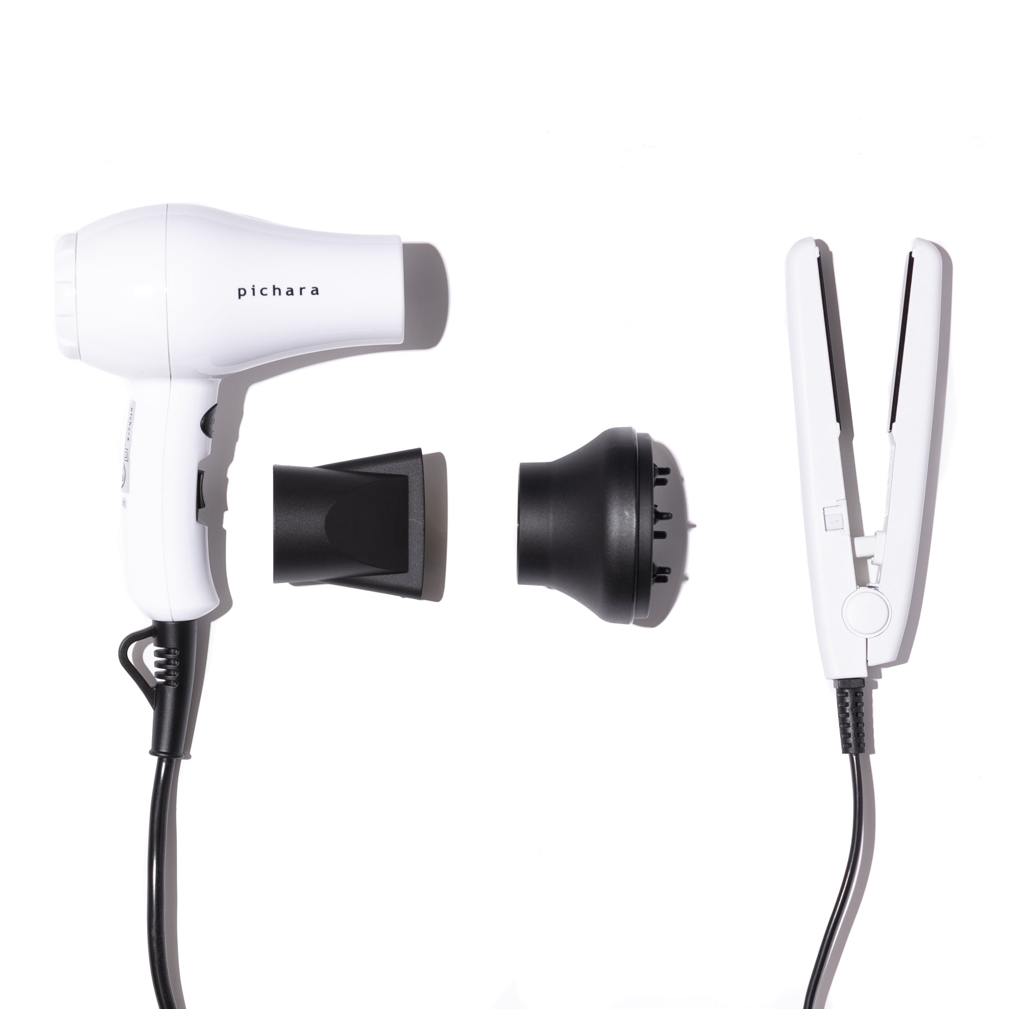 Kit De Viaje Mini Secador + Plancha Pichara