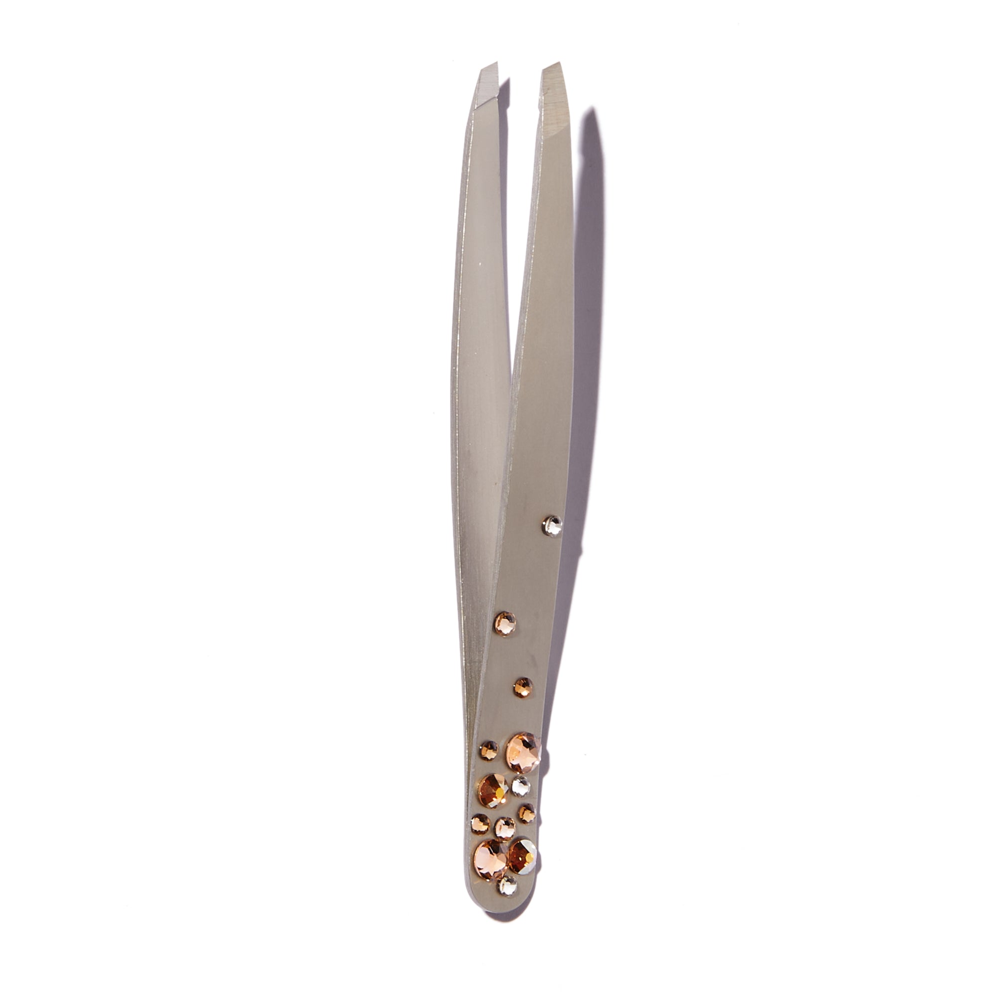 Pinza Slant Matt Con Cristales Mimi