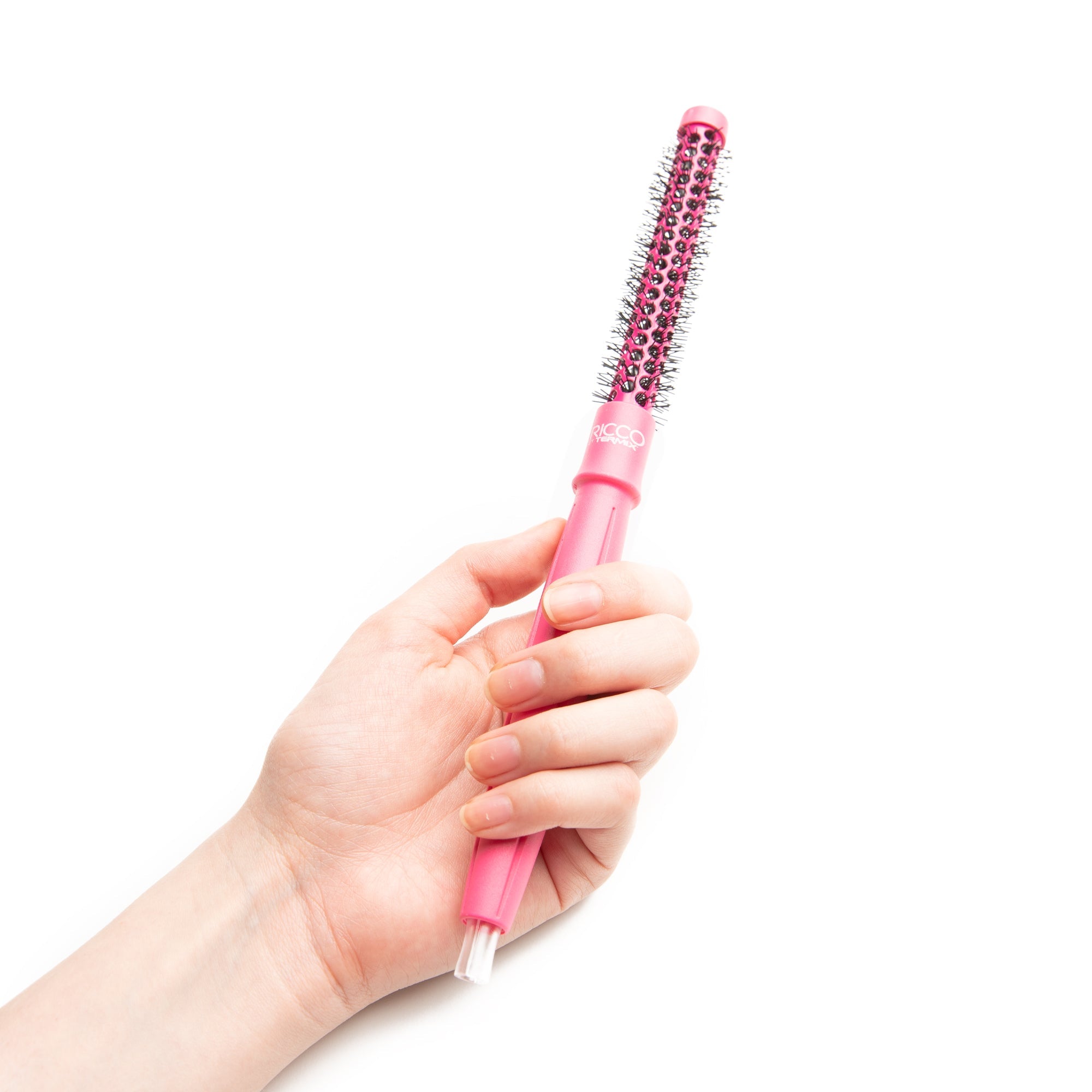 Cepillo Térmico Rosa Ricco