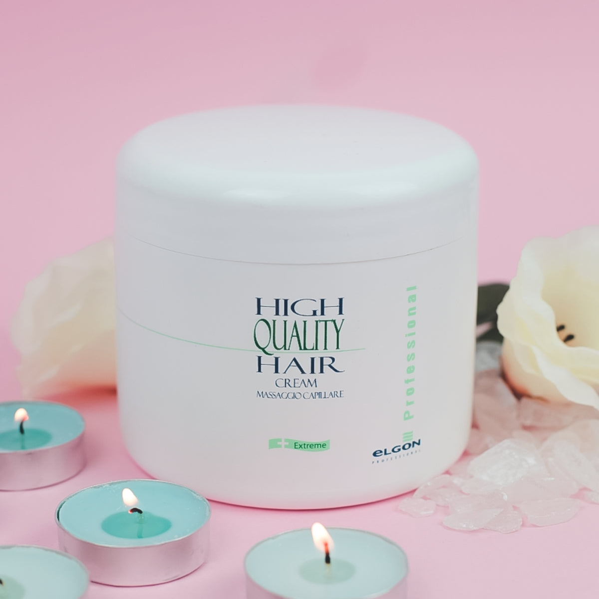 Crema Masaje Capilar High Quality 1 Litro Elgon