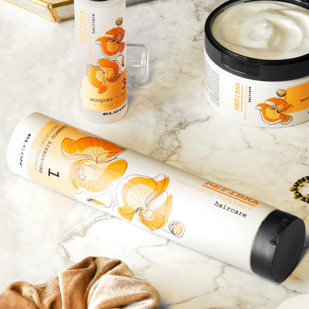Shampoo Refibra Reparador 1 Litro Elgon