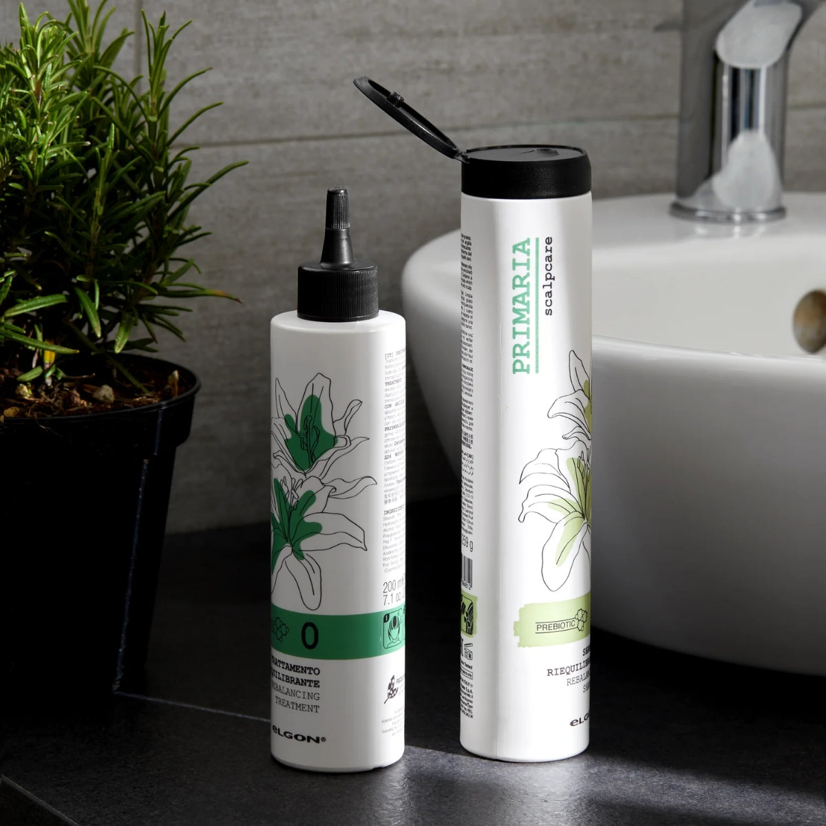 Shampoo Antigrasa Reequilibrante Primaria 250ml Elgon