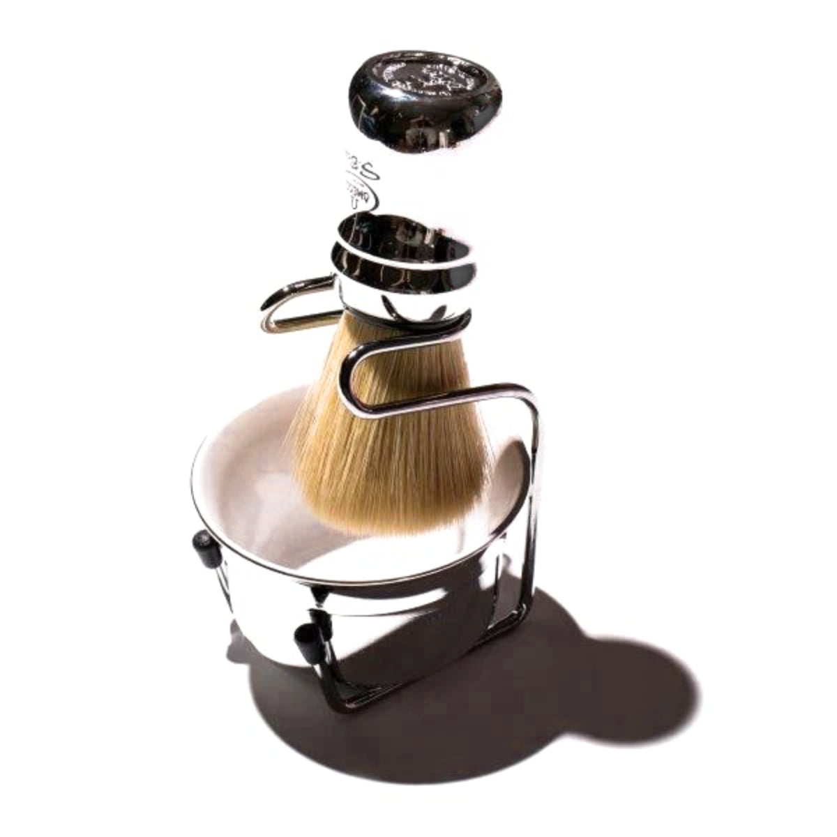 Kit Brocha De Afeitar + Taza + Soporte Omega