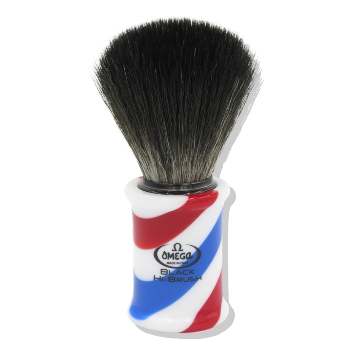 Brocha De Afeitar Hi-Brush Barber Pole Omega