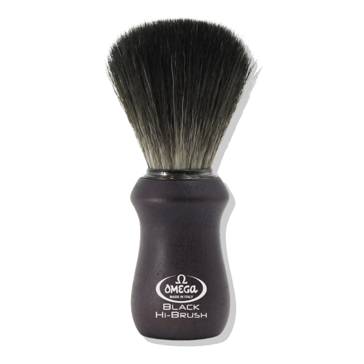 Brocha De Afeitar Sintético Hi-Brush Negro Omega