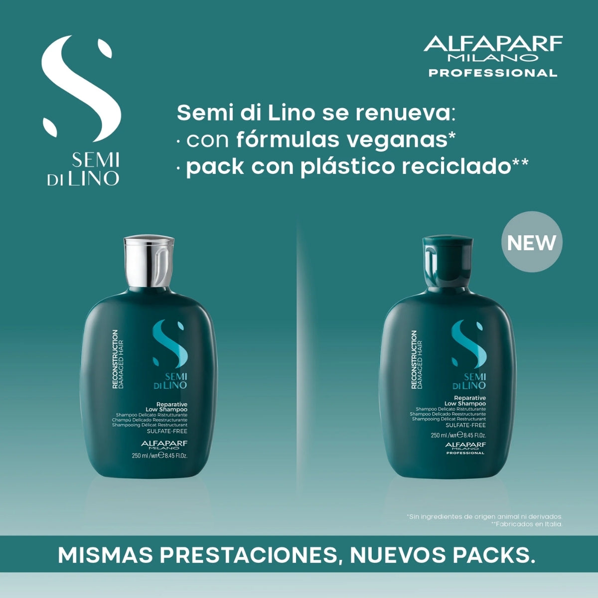 Shampoo Reparación 250ml Alfaparf Milano