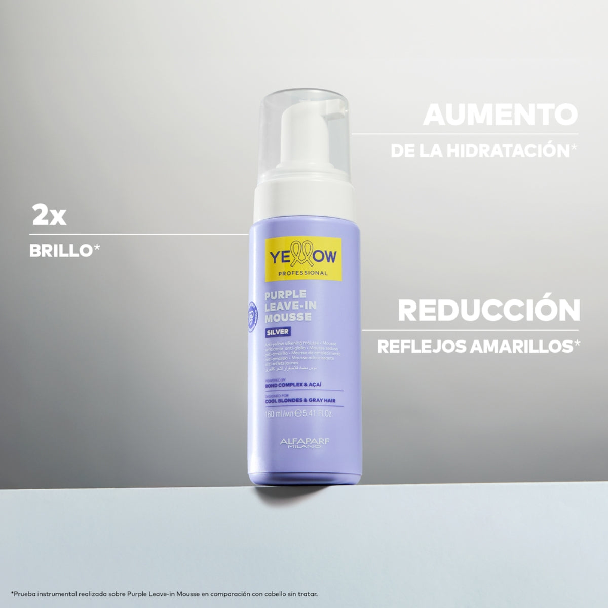 Mousse Matizador Silver Yellow