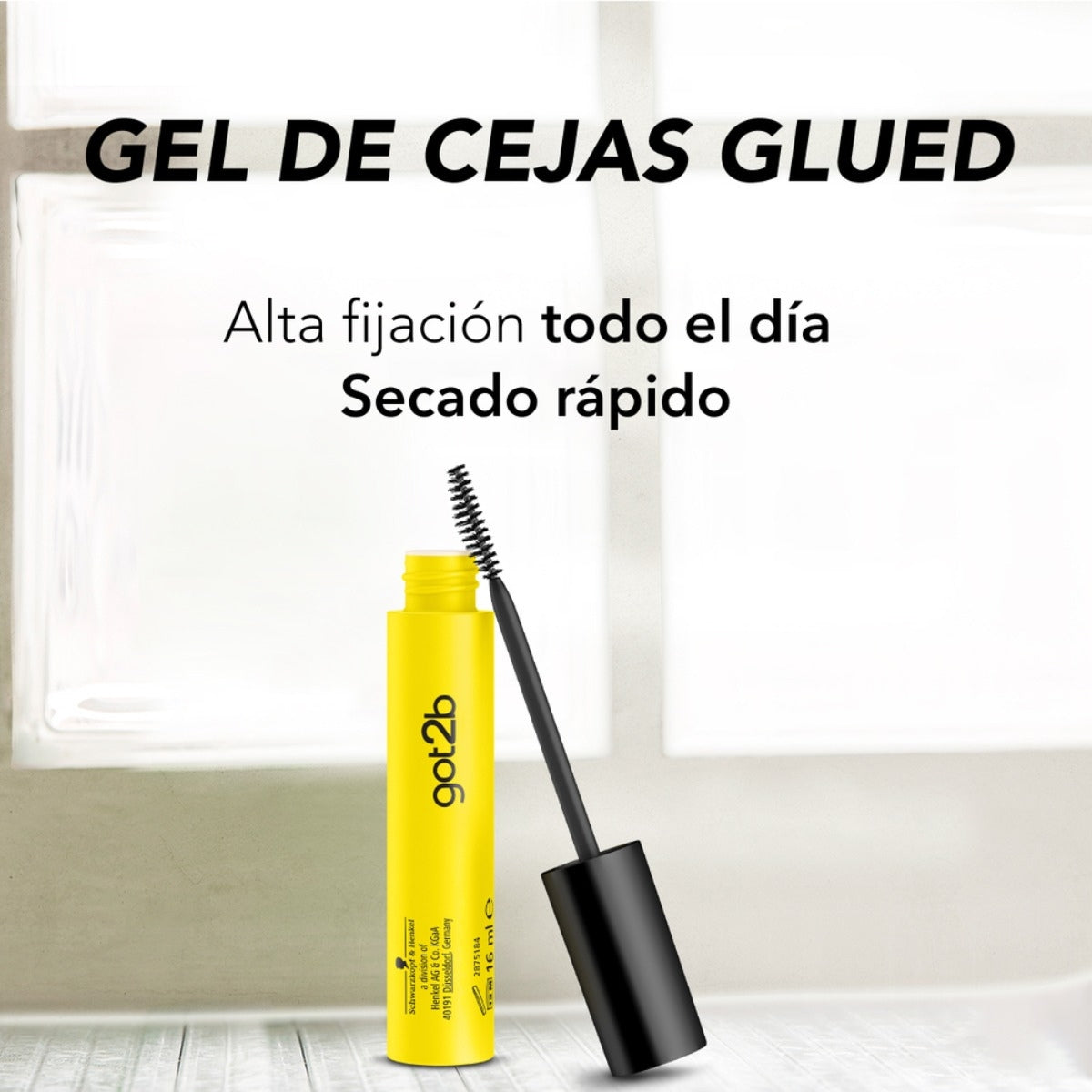 Gel Fijador Cejas Y Contorno Del Cabello Babyhair Glued 2 En 1 Got2B
