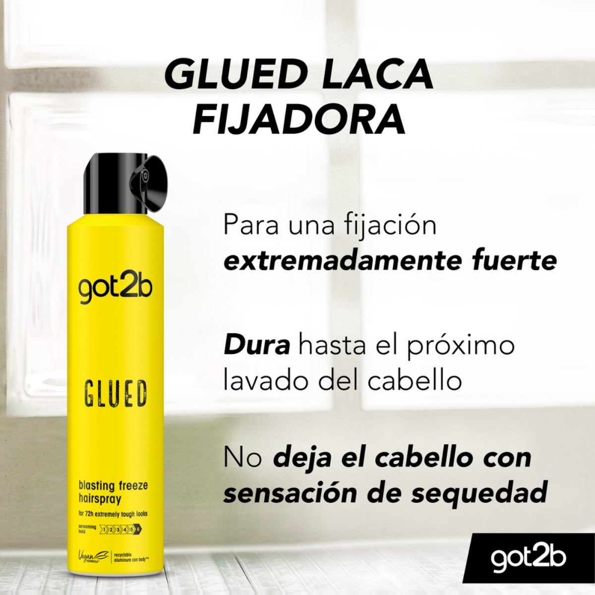 Laca Fijación Fuerte Glued Got2B