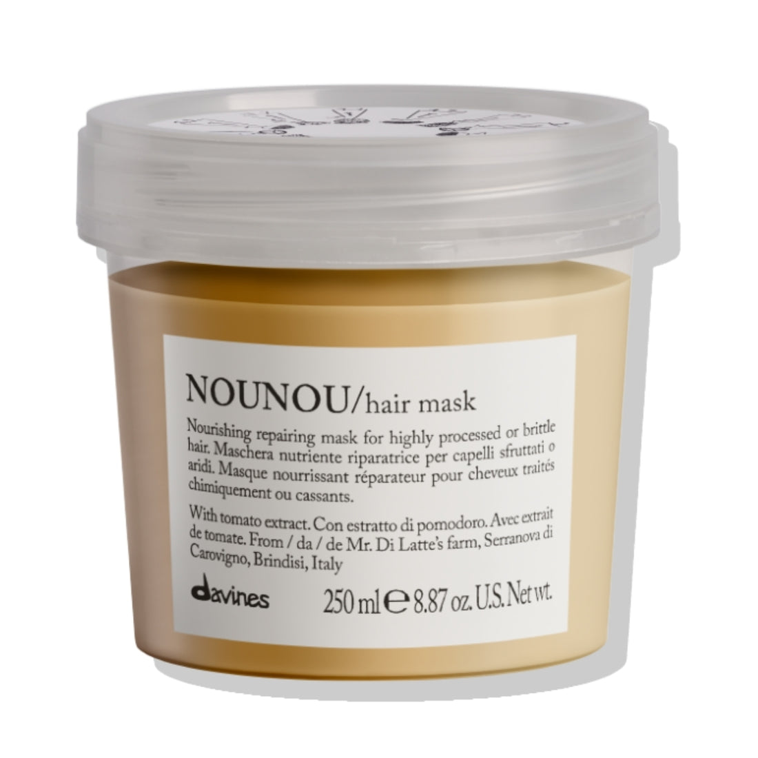 Mascarilla Nutritiva Reparadora Essential Nounou Davines