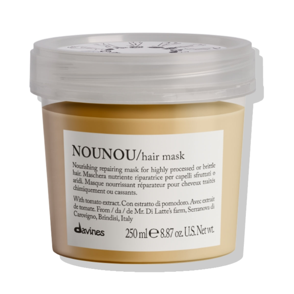 Mascarilla Nutritiva Reparadora Essential Nounou Davines