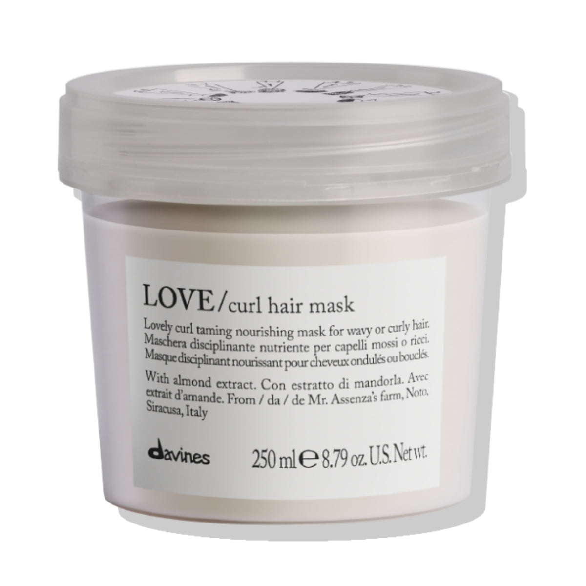 Mascarilla Rizos Essential Love Curl Davines