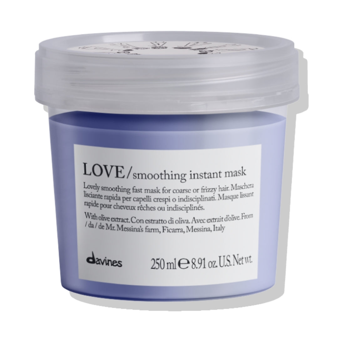 Mascarilla Anti Frizz Essential Love Smoothing Davines