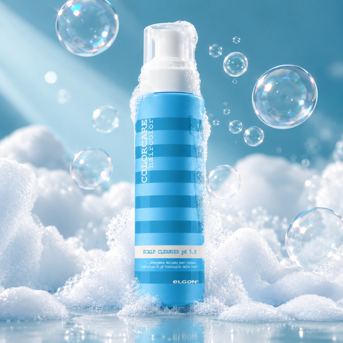Mousse Limpiador Post Coloración Colorcare Elgon