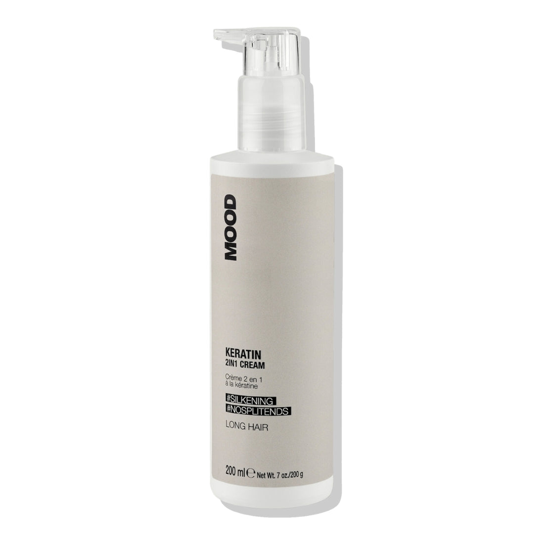 Crema De Peinar Keratina Cabellos Largos 2 En 1 Mood