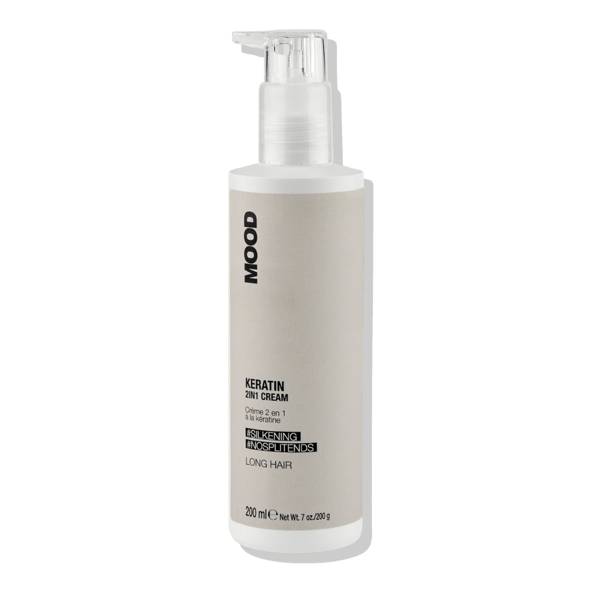 Crema De Peinar Keratina Cabellos Largos 2 En 1 Mood