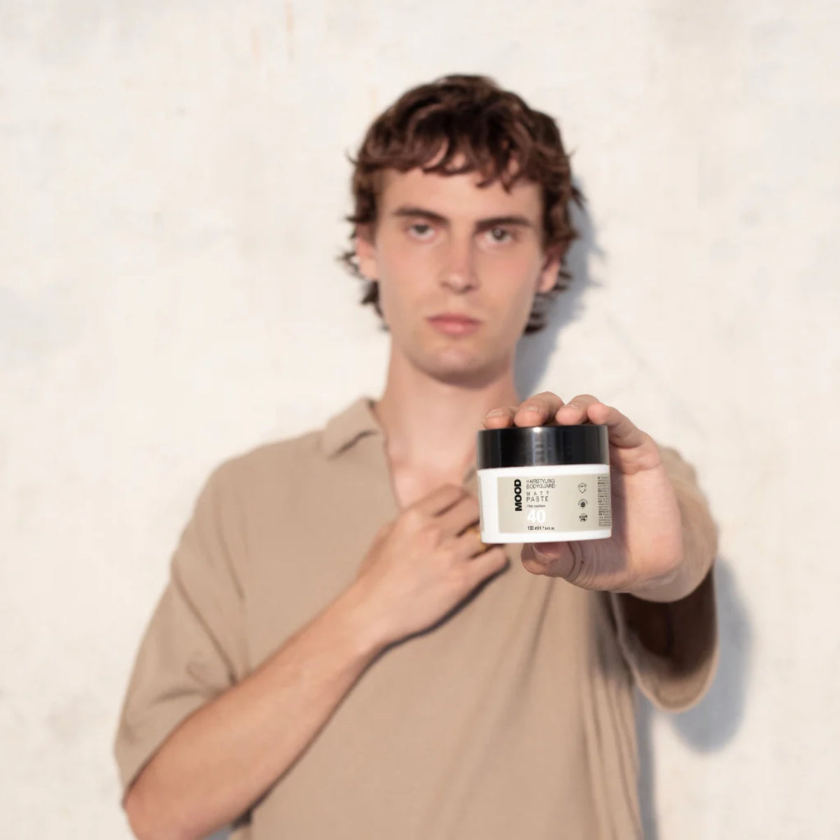 Cera Capilar Matte Fijación Media-Fuerte Hairstyling 40 Mood