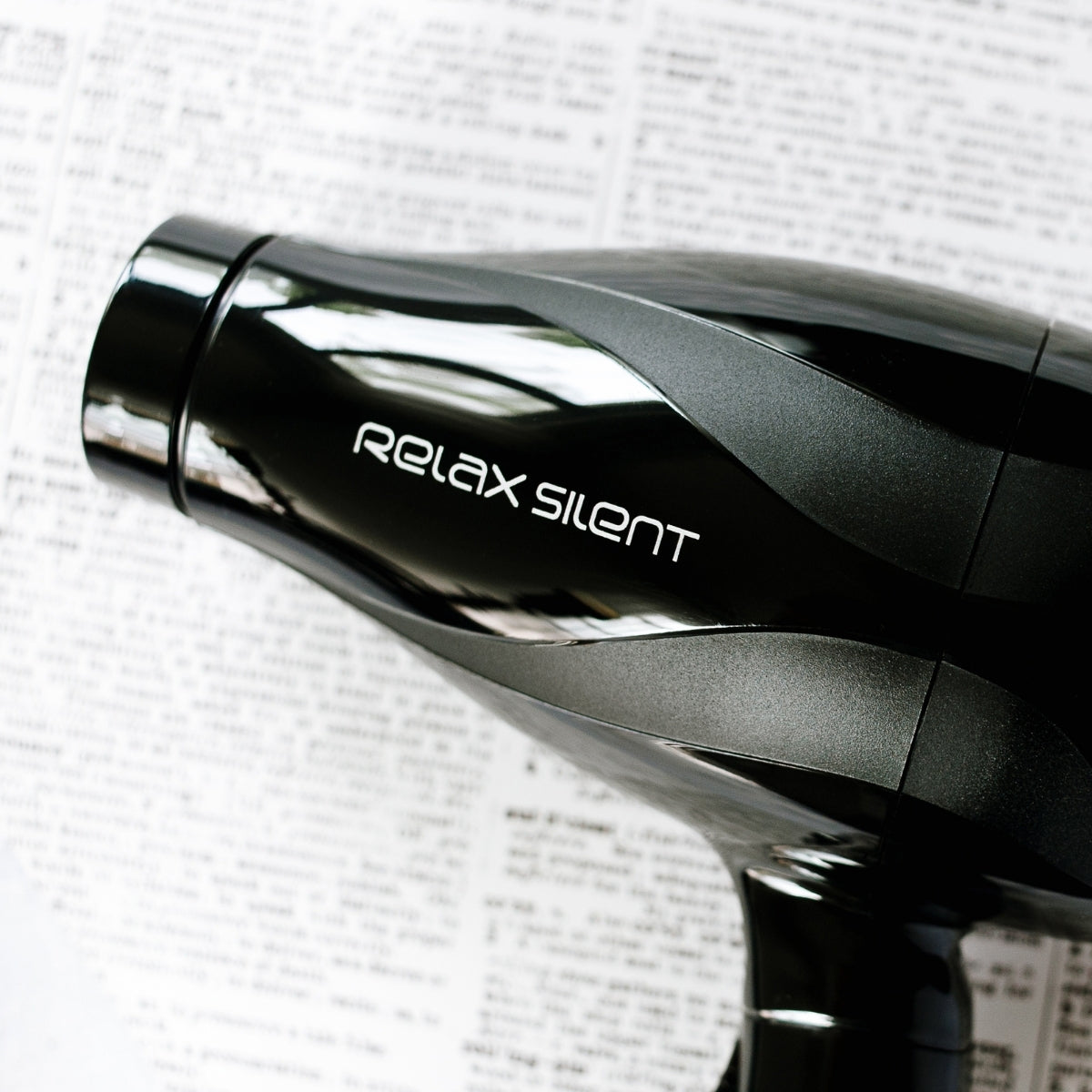 Secadora Profesional Relax Silent Negro Gamma Piu