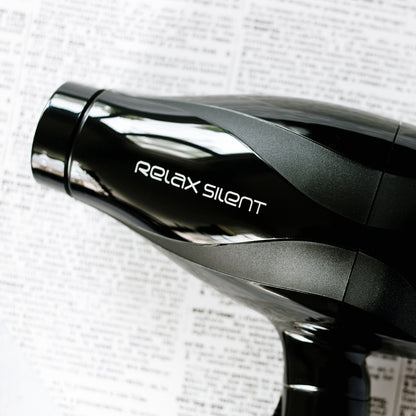 Secadora Profesional Relax Silent Negro Gamma Piu