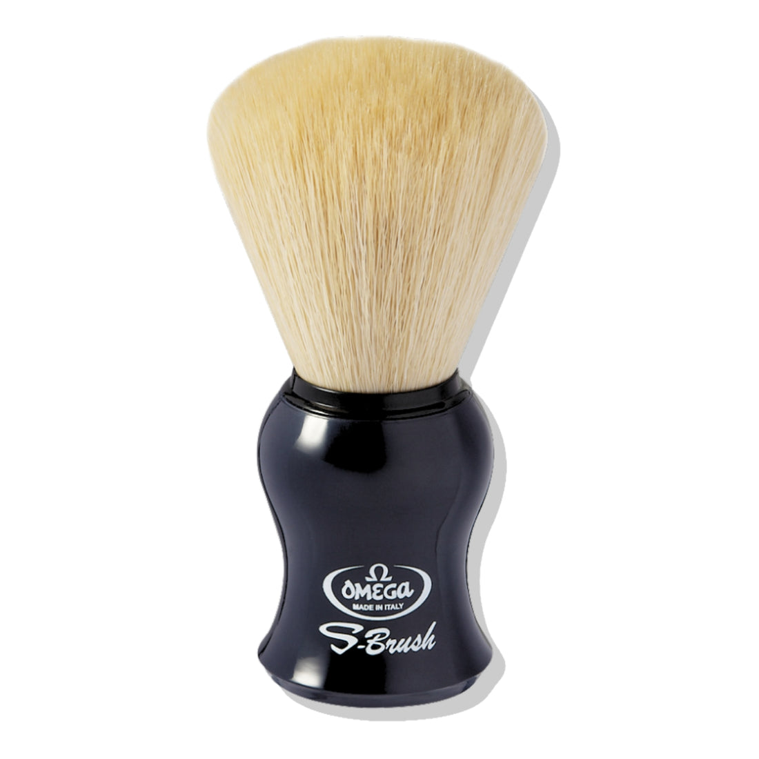 Brocha De Afeitar Sintética Hi-Brush Mango Plástico Omega