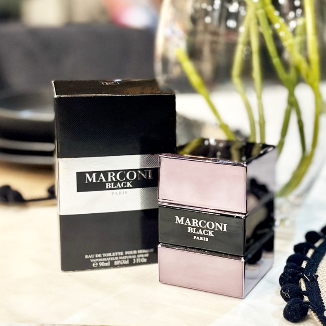 Perfume Hombre Marconi Black 90ml EDT Prestige
