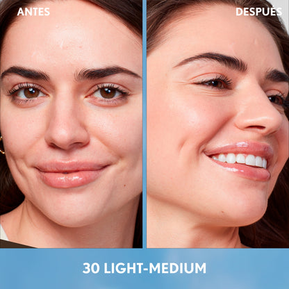 Base Líquida Simply Ageless Skin Perfector Essence Covergirl