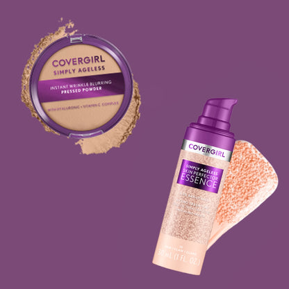 Base Líquida Simply Ageless Skin Perfector Essence Covergirl