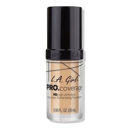Base Líquida Iluminadora PRO Coverage HD L.A. Girl