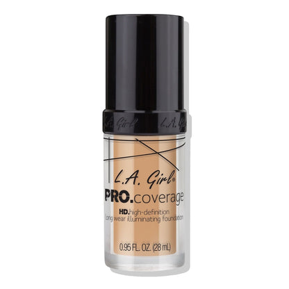 Base Líquida Iluminadora PRO Coverage HD L.A. Girl