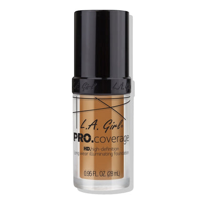 Base Líquida Iluminadora PRO Coverage HD L.A. Girl