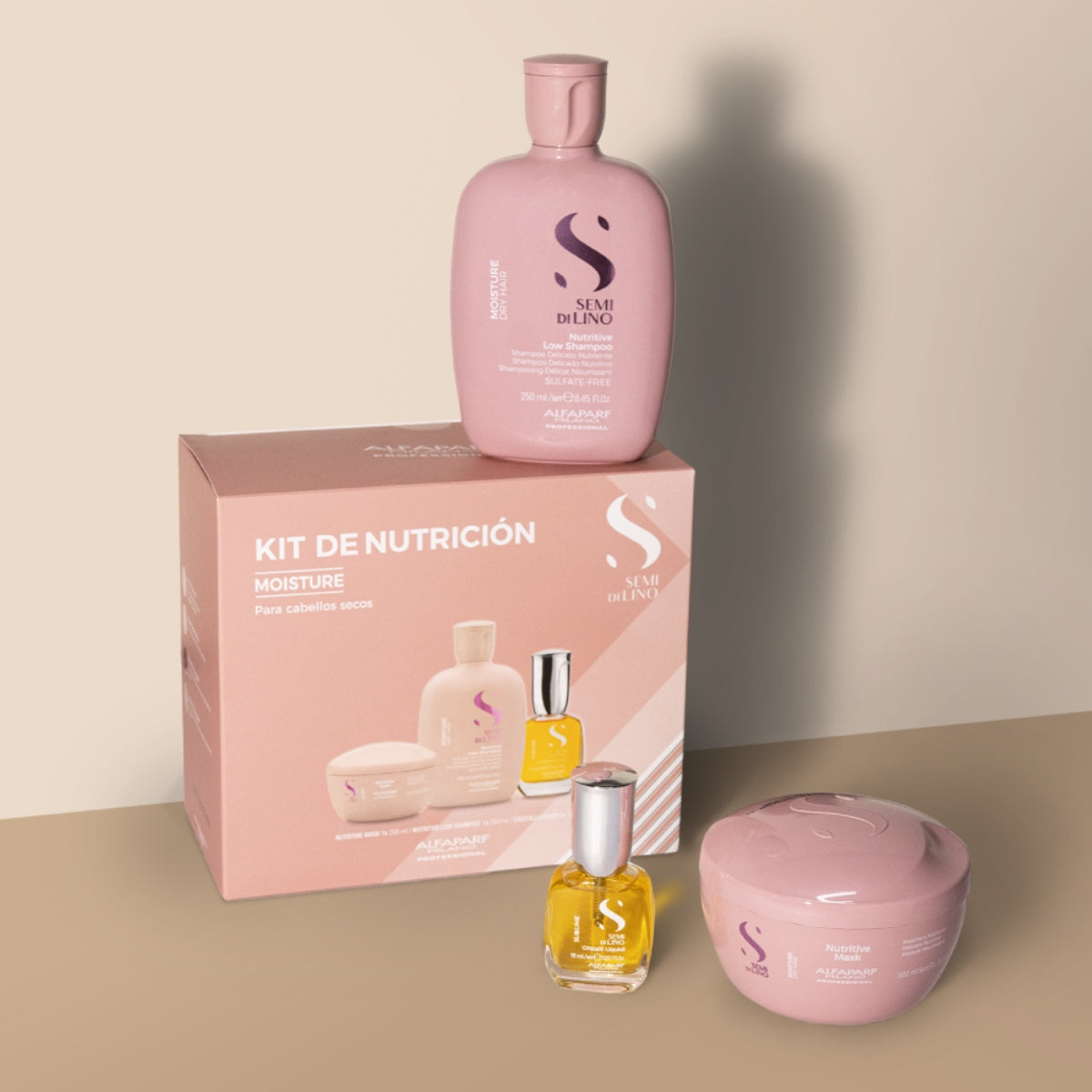 Kit Capilar Nutrición Semi Di Lino Alfaparf Milano