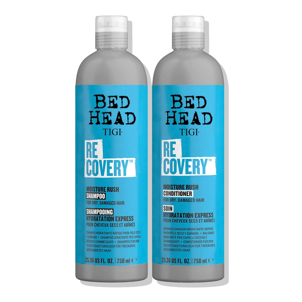 Pack Shampoo + Acondicionador Hidratante Recovery Bed Head 750ml Tigi