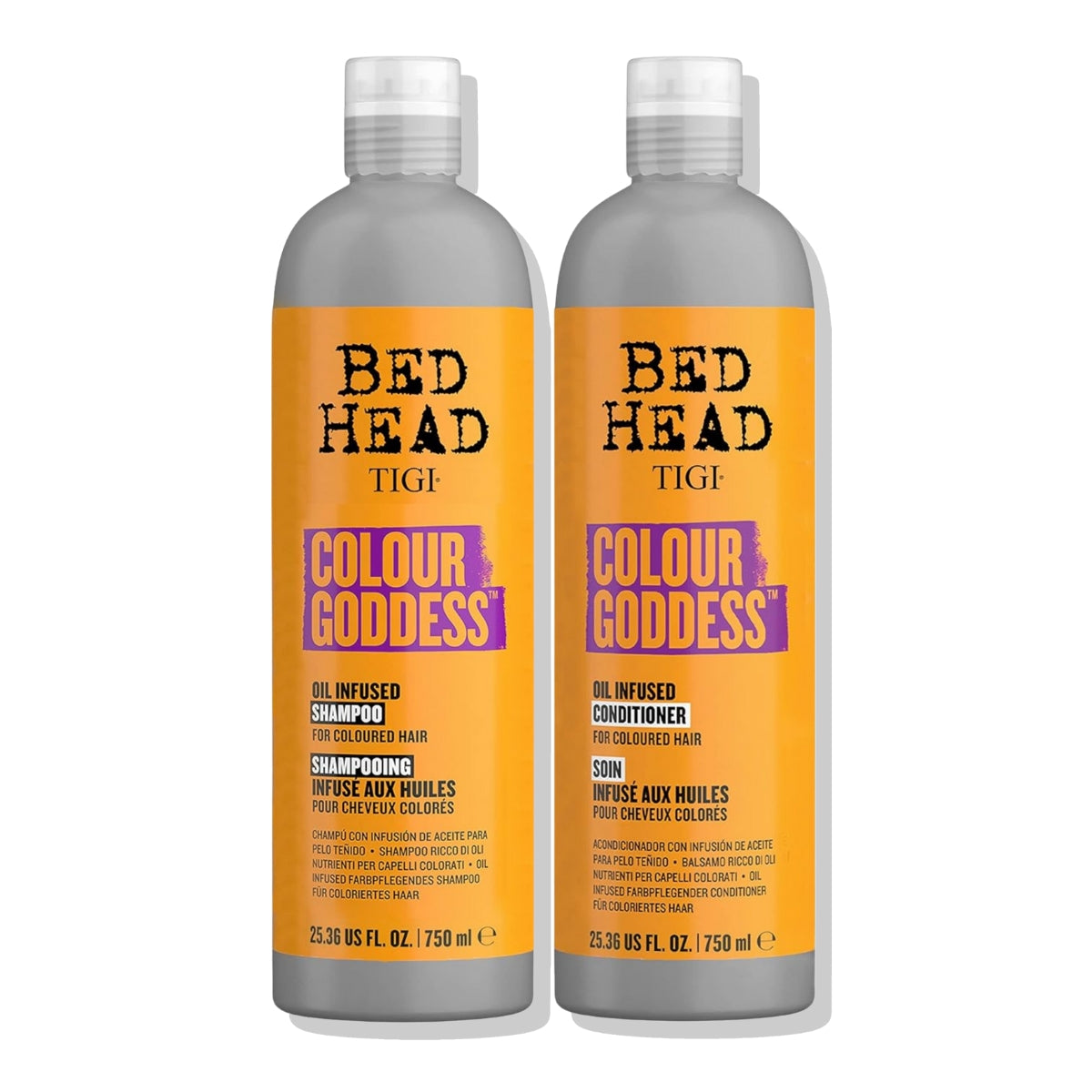 Pack Shampoo + Acondicionador Protector Color Colour Goddess Bed Head 750ml Tigi