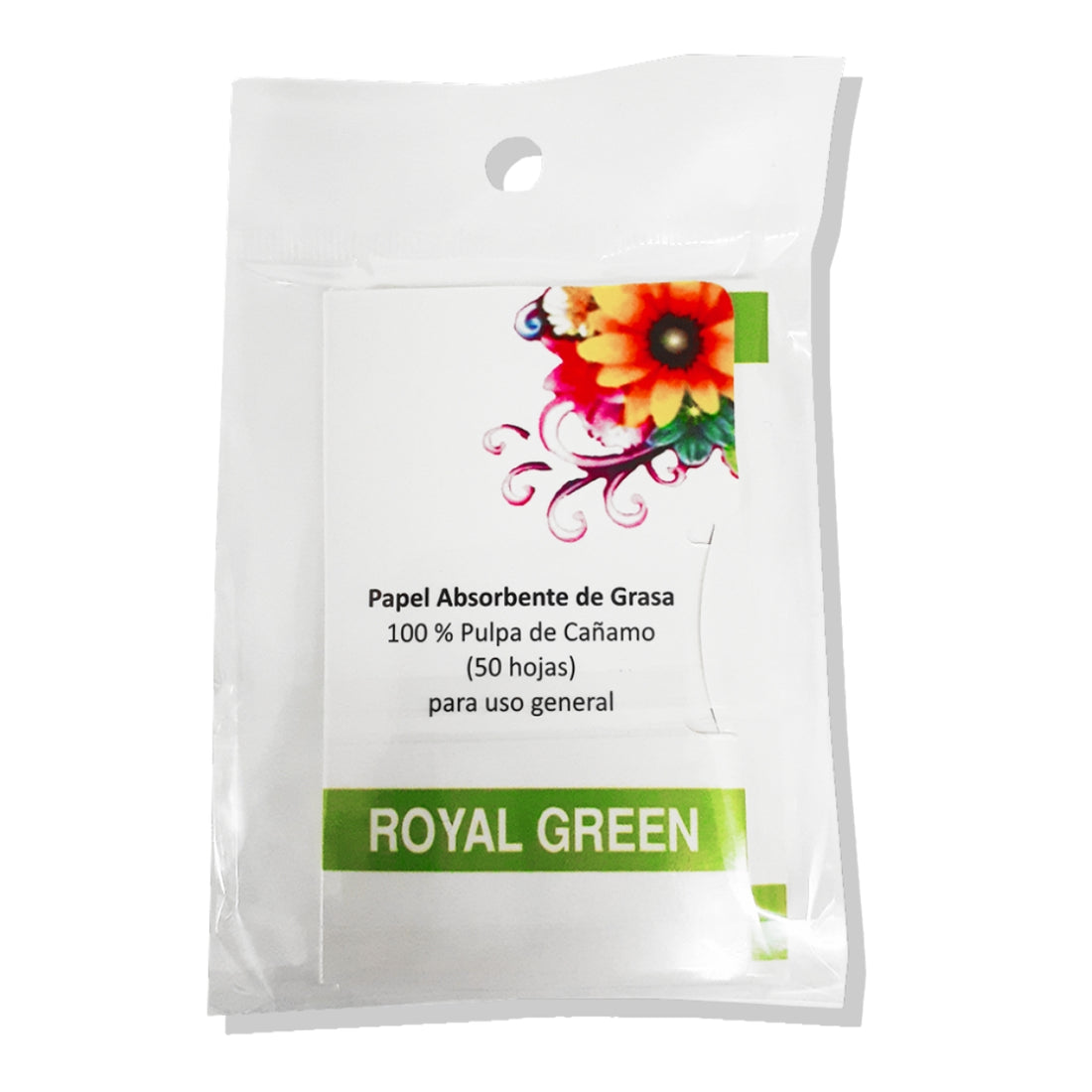 Papel Facial Antibrillo Absorbente Royal Green