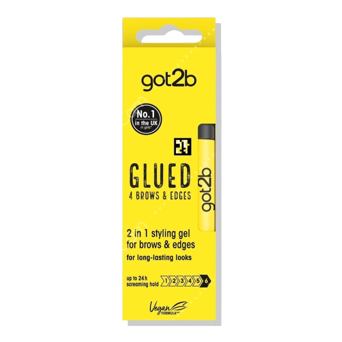Gel Fijador Cejas Y Contorno Del Cabello Babyhair Glued 2 En 1 Got2B
