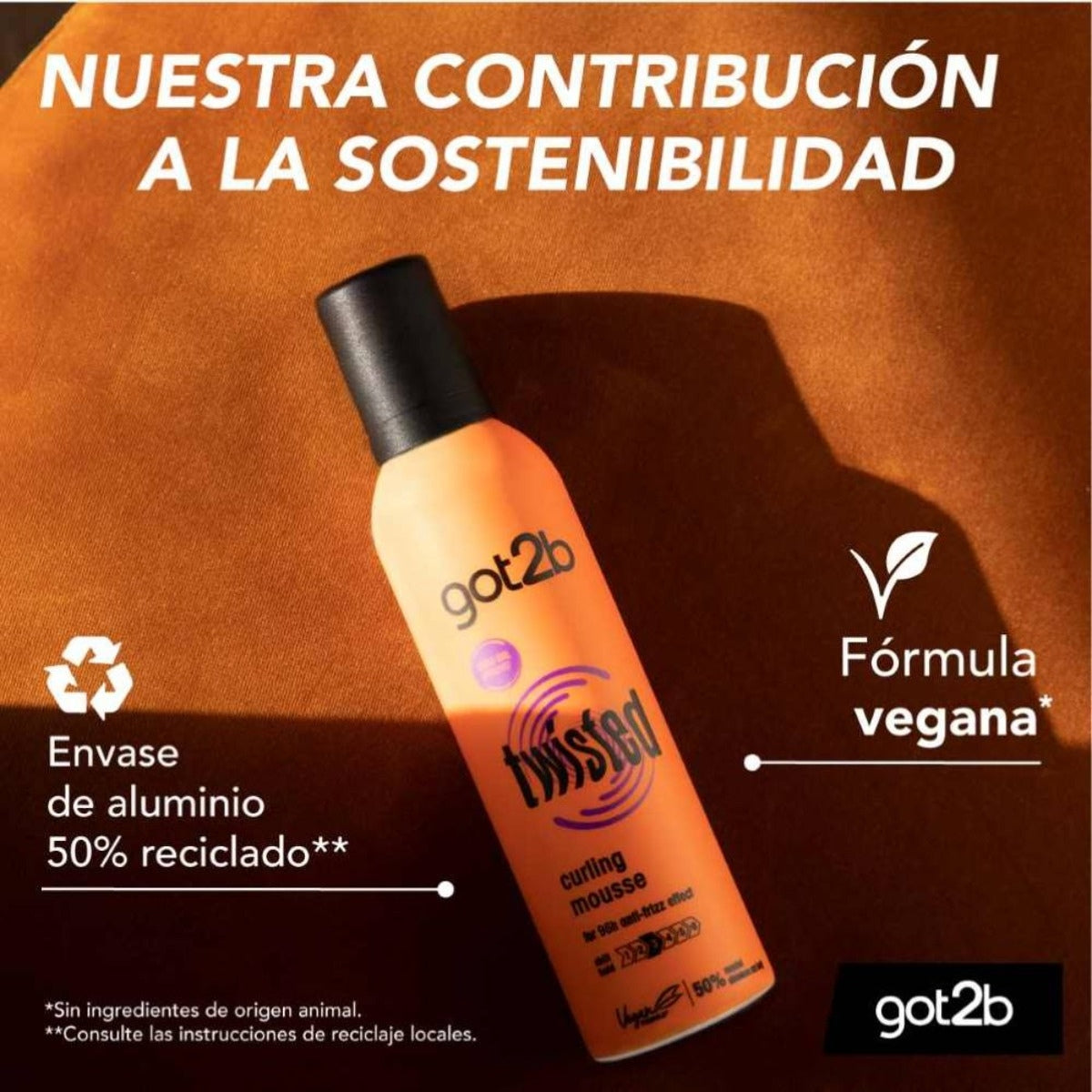 Mousse Definición De Rizos Twisted Got2B