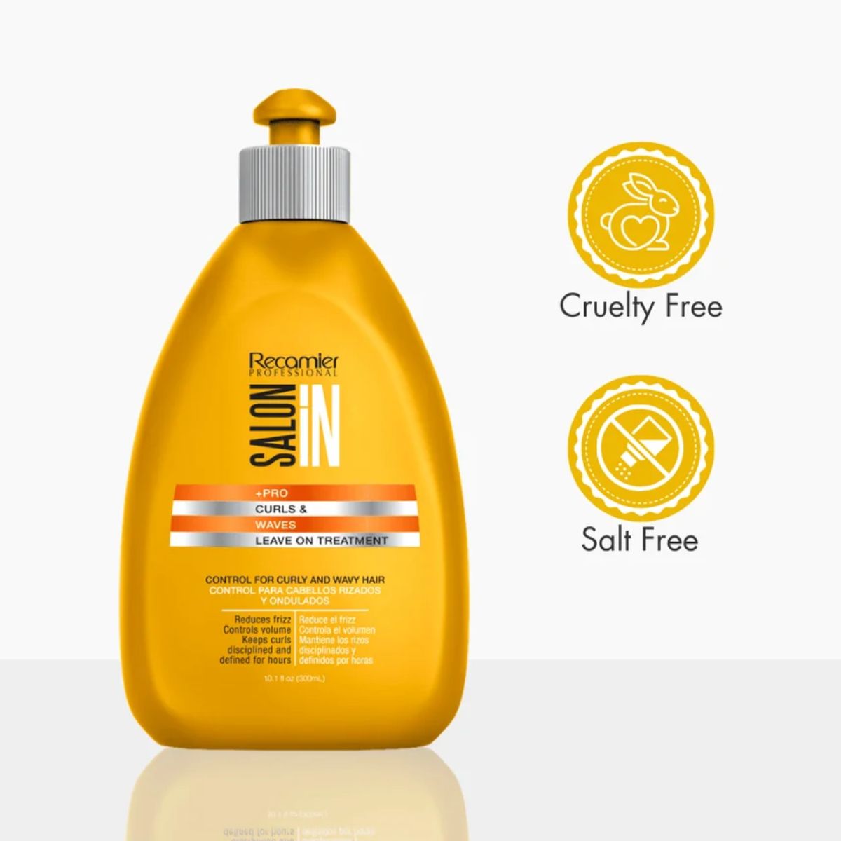 Crema Definidora Sin Enjuague Rizos y Ondas Salon In