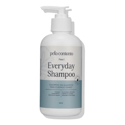Shampoo Hidratante Uso Diario Everyday Pelo Contento