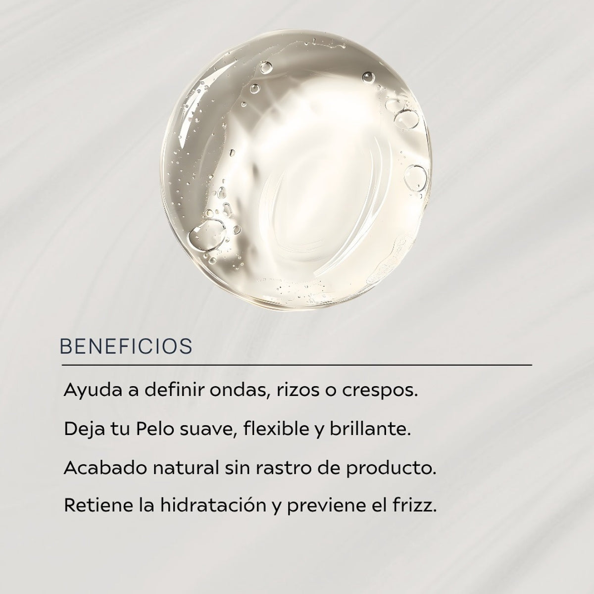 Gel Capilar Antifrizz Rizos Glossy Pelo Contento