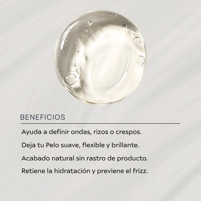 Gel Capilar Antifrizz Rizos Glossy Pelo Contento